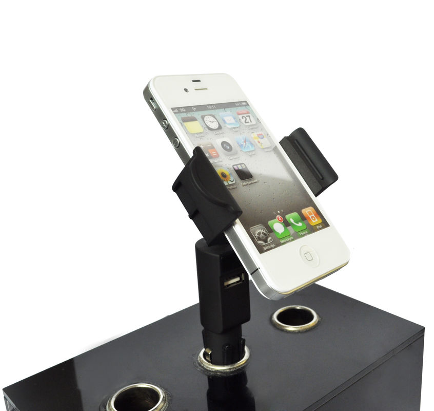 Supporto regolabile del caricatore dell'automobile dell'universale 5V 1A per il iPhone del telefono cellulare, Blackberry, Motorola